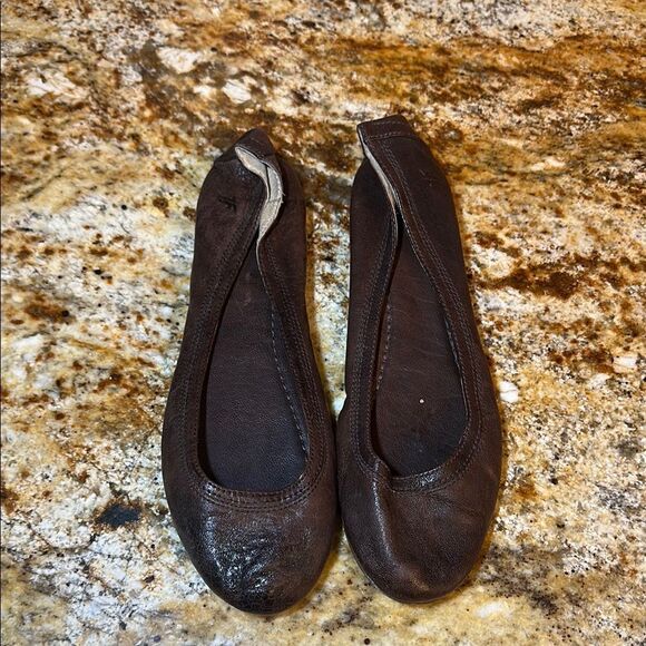 Frye Leather Flats - Picture 1 of 5